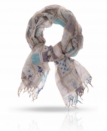 Палантин Женский W-CARDS/BLUE